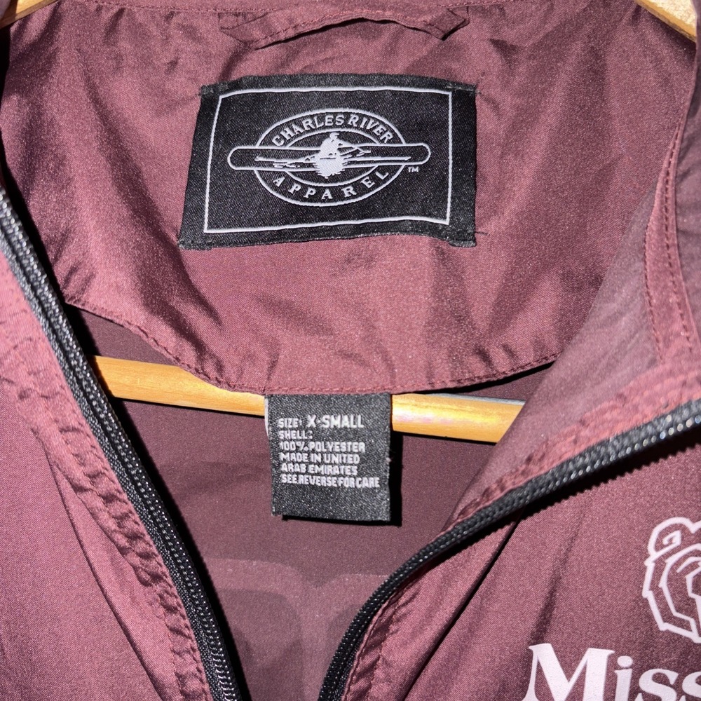 Missouri State University XS Hooded Windbreaker - Picture 6 of 8